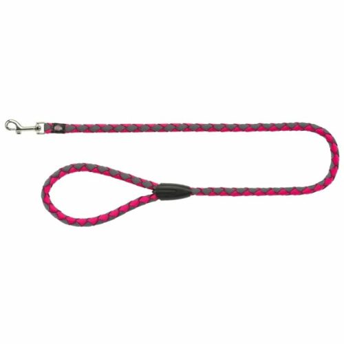Trixie Póráz Cavo, L–XL: 1.00 m/18 mm, Fuchsia/Grafit