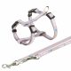Trixie Junior Puppy Szett Hám+Póráz 23–34 cm/8mm 2m Világoslila