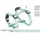 Trixie Junior Puppy Szett Hám+Póráz 23–34 cm/8mm 2m Menta