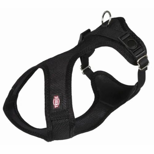 Trixie Hám Túrázáshoz Comfort Soft XXS–XS 25–35cm/15mm Fekete