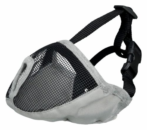 Trixie Szájkosár Rövid Orrú kutyáknak Nylon  XS–S 15cm Szürke