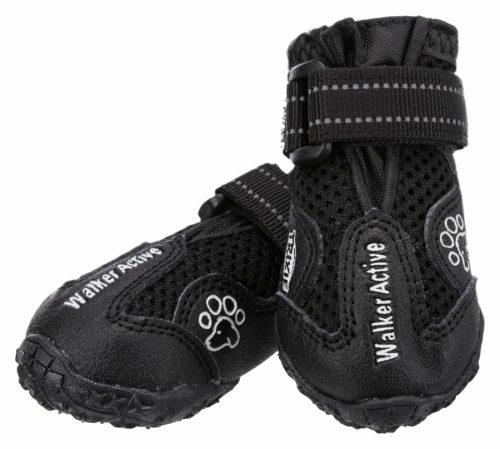 Trixie Kutyacipő Walker Active XS 2db/Csomag Fekete