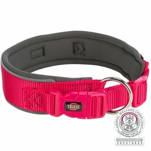 Trixie Nyakörv Premium extra széles, XS-S 27-35cm/25mm lila/szürke