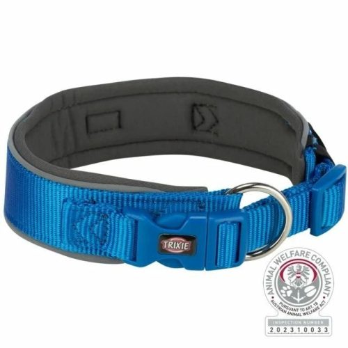 Trixie Nyakörv Premium extra széles, L 46-55cm/50mm kék/szürke