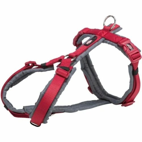 Trixie Hám Prémium Trekking, M 53–64 cm/20 mm Piros/Szürke