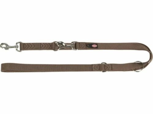 Trixie Premium hosszabbítható póráz  L–XL: 2.00 m/25 mm, Mogyoró