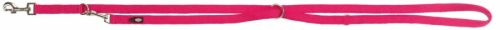 Trixie Póráz Hosszabbítható Prémium Dupla M–L 2 m/20mm Fuchsia