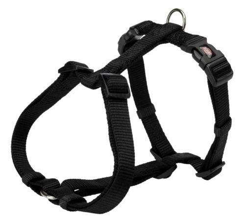 Trixie Hám-H Új Prémium S–M 40–65 cm/15mm fekete