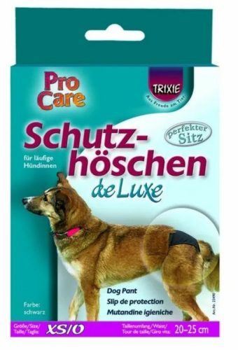 Trixie Tüzelőbugyi Xs 20–25cm fekete