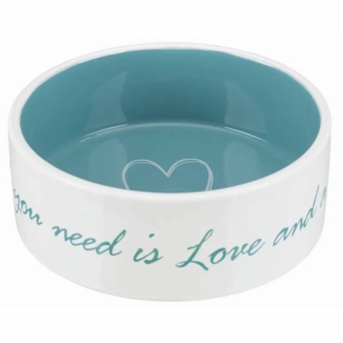 Trixie Tál Kerámia Pet s Home 0.8l/16cm krém/világos kék