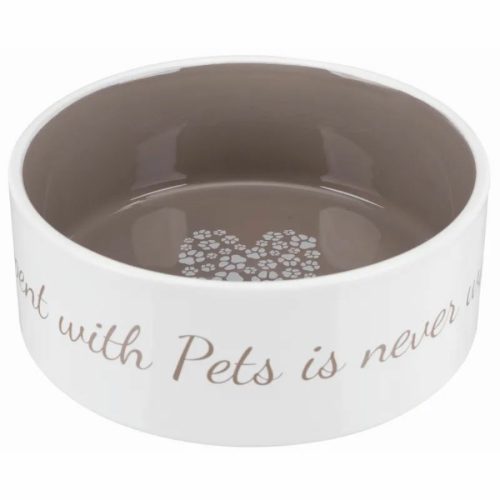 Trixie Tál Kerámia Pet s Home 1,4l/20cm krém/barna