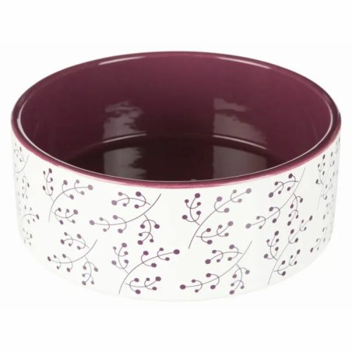 Trixie Tál kerámia 1,4l/20cm fehér/bordó