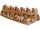 Trixie Jutalomfalat Denta Fun Vegán Csont, 12cm, 35g