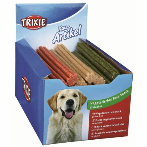 Trixie Jutalomfalat Rizs Snack, Gluténmentes 17cm/45gr 40db/Doboz
