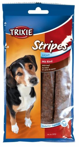 Trixie Jutalomfalat Stripes Light marhás 10db/csomag 100g