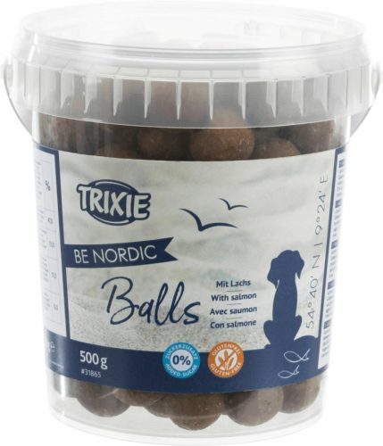 Trixie Jutalomfalat Be Nordic Lazacos Labdák, 500g