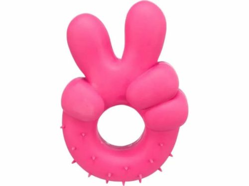 Trixie Játék Latex Kézfej, Béke Szimbólum 14cm