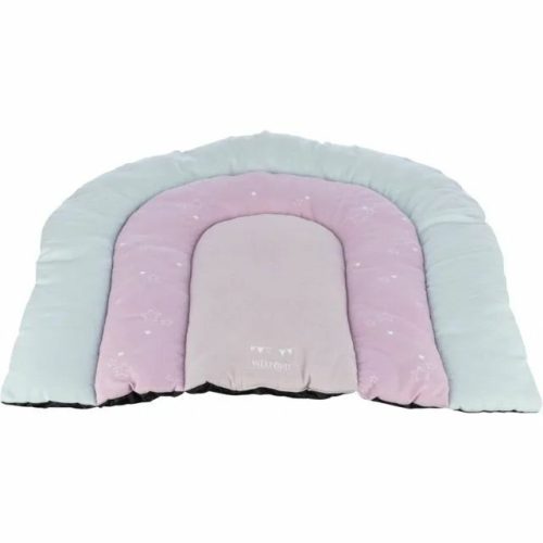 Szőnyeg junior patchwork 68x62cm menta/lila/pink