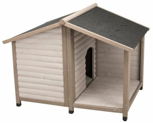 Trixie Kutyaház Lodge nyeregtetővel M-L 130x100x105cm szürke