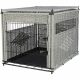 Trixie Kennel Beltéri, M: 58 × 60 × 77 cm, Világosszürke
