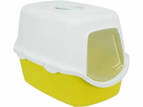 Trixie Macska WC Vico, 40 × 40 × 56 cm, Limezöld/Fehér