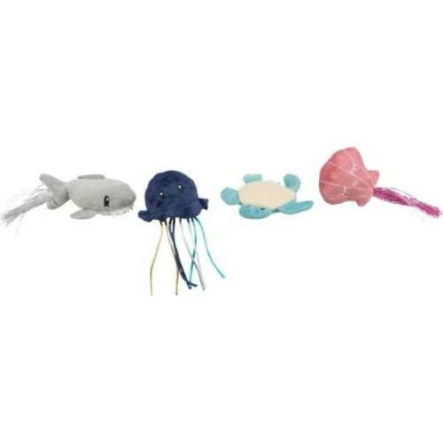 Játék Tengeri Állatok, Plüss, Macskamentával, 5-8cm