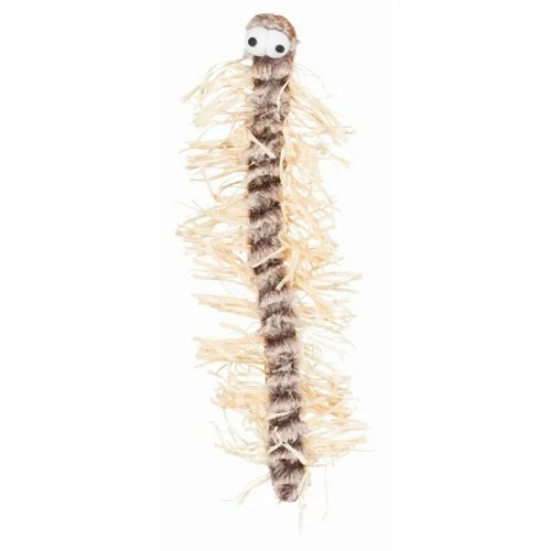 Trixie Játék macskának plüss/raffia százlábú 33cm