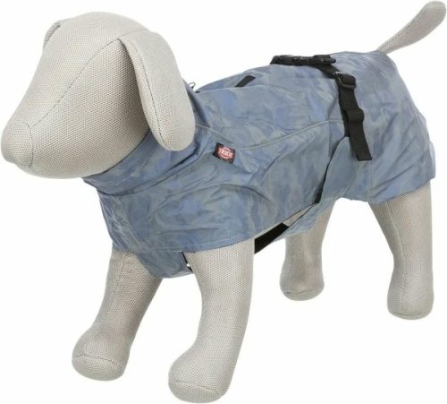 Trixie Kutya Esőkabát Lunas XS 25cm Kék-Szürke Terepmintás