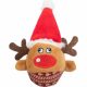 Trixie Xmas plüss csörgős labda rénszarvas 6*12cm