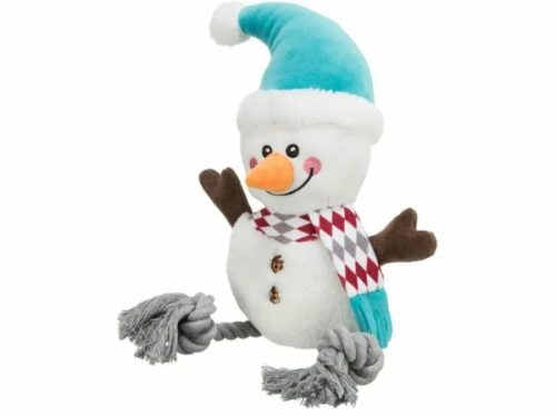 Trixie Játék Xmas Plüss/Pamut Hóember 41cm