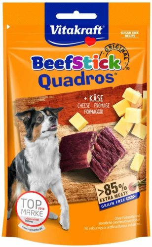 Vitakraft Beef Stick Kutya Jutalomfalat Quadros Sajtos 70g