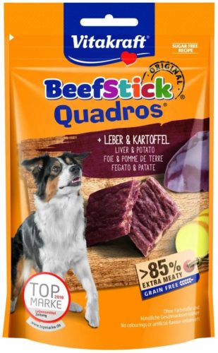 Vitakraft Beef Stick Kutya Jutalomfalat Quadros Máj & Burgonya 70g