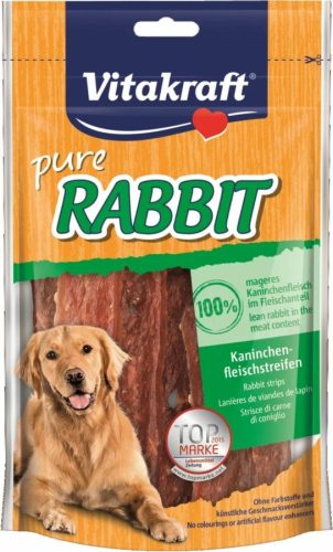 Vitakraft Rabbit Slices Kutya Jutalomfalat Nyúlhús Szeletek 80g