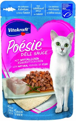 Vitakraft Poésie Delice Macska Alutasak Tőkehal 85g