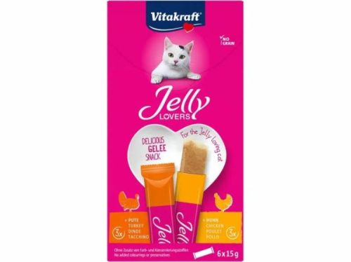 Jelly Lovers Zselés Jutalomfalat Csirkehússal 6x15g