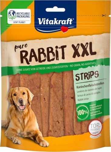 Vitakraft Rabbit Slices Kutya Jutalomfalat Nyúlhús Szeletek XXL 250g