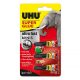 Pillanatragasztó UHU Super Glue Mini 1 gr 3 darabos