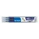 Tollbetét roller PILOT Frixion Clicker/Ball radírozható 0,25 mm tintakék 3 darabos