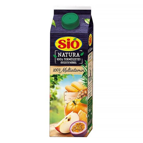 Gyümölcslé SIÓ Natura multivitamin nektár 50%-os 1L