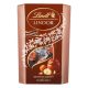 Csokoládé LINDT Lindor Hazelnut mogyorós tejcsokoládé golyók díszdobozban 200 g