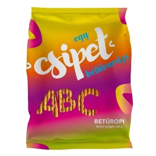 Sóspálcika CSIPET betűropi 80 g