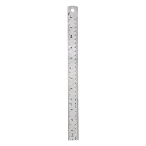 Vonalzó DELI fém 30 cm
