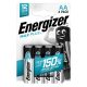 Elem ceruza ENERGIZER "MaxPlus" AA 4 darabos