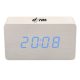 Ébresztőóra DYRAS ALCL-002WH fehér