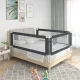 Sötétszürke szövet biztonsági leesésgátló 120 x 25 cm