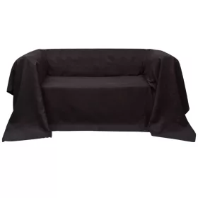   Mikro szálas kanapé terítő / védőhuzat 140 x 210 cm barna
