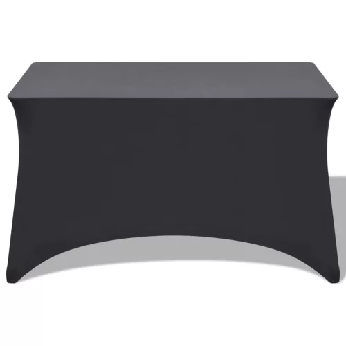 Sztreccs asztal védőhuzat 2 db 183x76x74 cm antracit