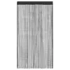 2 db fekete zsinórfüggöny 140 x 250 cm
