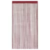2 db burgundi vörös zsinórfüggöny 140 x 250 cm
