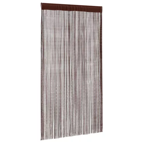 2 db barna zsinórfüggöny 100 x 250 cm